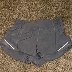 Size 10, Lululemon hotty hot shorts, 2.5”